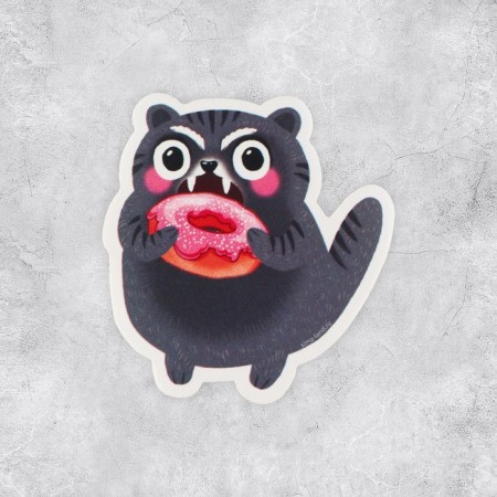 Set of stickers "Funny animals", 5 x 5 cm-1