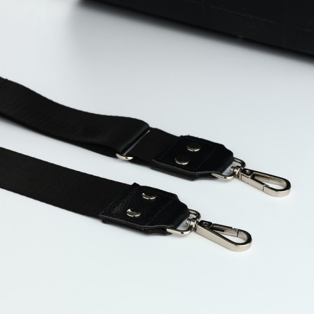 Female bag Textura, tout, average size, black color-6