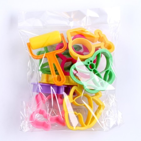 Models for modeling, set 9 pcs., Roller, color mix-3