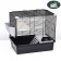 Cage for chinchilla "Pijon" No. 19, collapsible, 58 x 40 x 49, gray