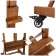 Molbert Floor Studio Gamma "Old Master", 59.5 x 59.5 x 190 (370) cm, Book
