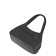 Bag bag claim. Kozh, lightning department, black color 25x11x21cm