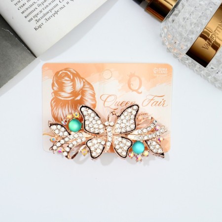Hair hairpin "Sylvia" butterfly Izvsk, 9 cm-2