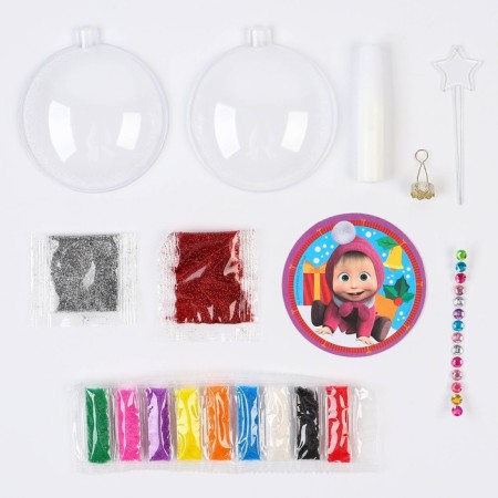 Set for creativity for the New Year "New Year's Shar-Freska" Masha and the Bear-1