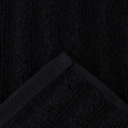 Trick Ethel "Waves" Black, 30x60 cm, 100% cotton, 460 g/m2-3