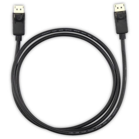 Buro DisplayPort (M)/DisplayPort (M) 1.5m audio cable. Black (BU-DP2.0-1.5M)-1