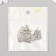 Decor Metal for creativity "Kitten with a skeleton of fish-MUR-Rr" 1.8x2.5 cm