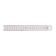 Set of metal linear 4 pieces: 15cm, 20cm, 30cm, transporter