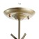 Sapphirah chandelier 5he14 40t champagne gold 58x58x40 cm