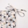 Sidushka Etel "Triangles" 42x42 cm, 80% HL, 20% PE, satin 110 g/m2