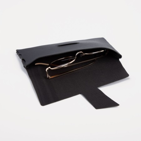 Case for puffing glasses, black color-3