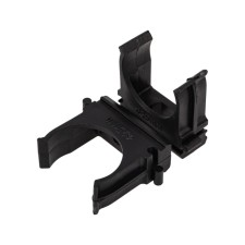 Clip for a pipe Ø 25 mm black (10 pcs./Union) Rexant