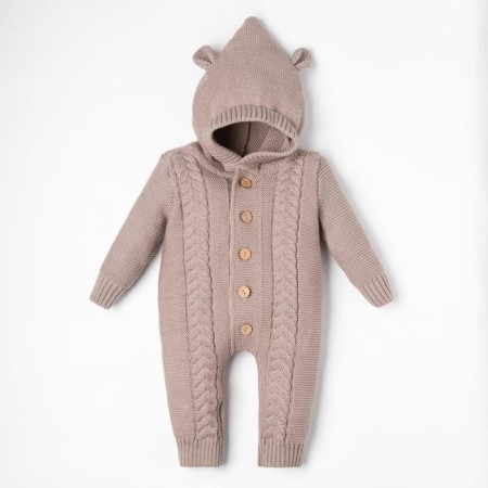 A jumpsuit knitted baby I "Bear" growth 74-80 cm