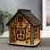 Salt lamp with Dimmer "DOM" Wooden, 1x15W E14, 1-1.3 kg, 16x16x16cm