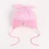 Children's hat, pink color, size 44-46