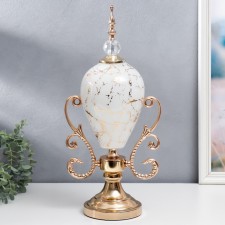 Interior metal souvenir, glass 