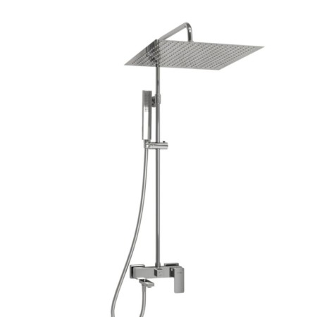 The shower system wasserkraft a177.119.103.087.ch, tropical shower, shower, chrome