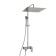 The shower system wasserkraft a177.119.103.087.ch, tropical shower, shower, chrome