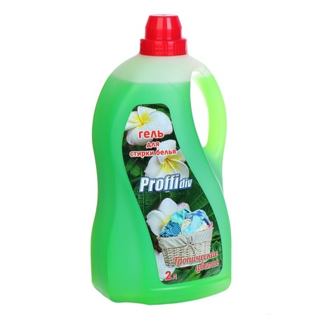PROFFIDIV washing gel "Tropical flowers", 2 l