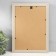Photo frame Plastic format A4 "Gray marble baby" Silver stroke 33.6x25.5 cm