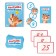Board game for the speed "Umbish-Umnozhika", 42 cards, 8+