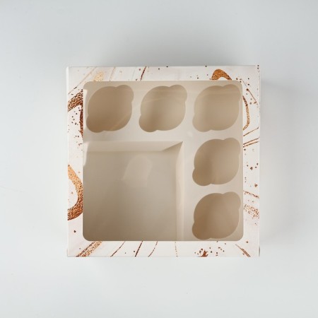 Capcake box "For you!", 25 x 25 x 10 cm-3