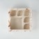 Capcake box "For you!", 25 x 25 x 10 cm