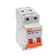 Switch automatic TDM VAL47-60, 2P, 63 A, 6 KA, C, SQ0223-0099
