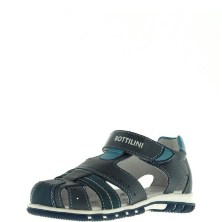 Baby sandals, size 25, blue color-1