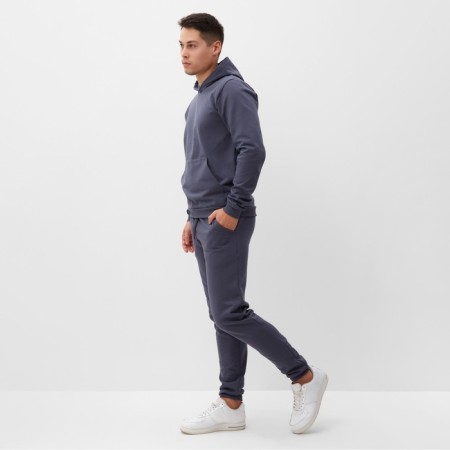 A male set (fufaika/pants) is launched, dark gray color, size 48-3
