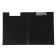 Folder-planet with A4 clamp, 1.2 mm, calligrata, plastic, black (clipboard with a lid)