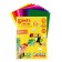 Color Self-adhesive A4 10 flowers 10 sheets "Kalyak-Malyak", coated, in the folder