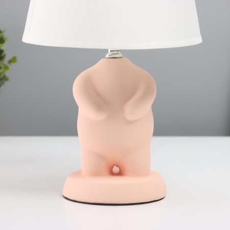 HELP LAM "Puzan" 1x40W E14 pink 19.5x19.5x34cm-3