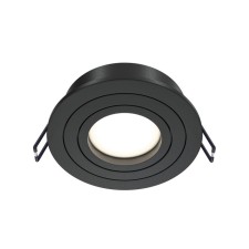 The built-in lamp Technical DL023-2-01B, 1x50W, 9.2x9.2x2.5 cm, GU10, Black Color Black