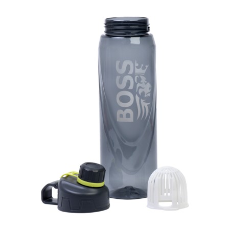 Water bottle, 1 l, boss, black-1