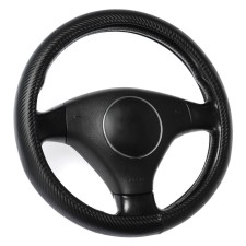 Braid to the steering wheel Torso, under carbon, size 38 cm, black