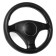 Braid to the steering wheel Torso, under carbon, size 38 cm, black