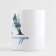 Ceramic mug "A - Alexander", 320 ml, white color