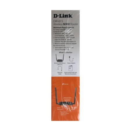 Wi-Fi router D-Link DIR-615/Z1A, 300 Mbps, 4 ports 100 Mbps, black-6