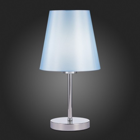 Evoluce bedside lamp. Sle105614-01. Permone. 1x40 W, E14, 22x22x46 cm, chromium color-2