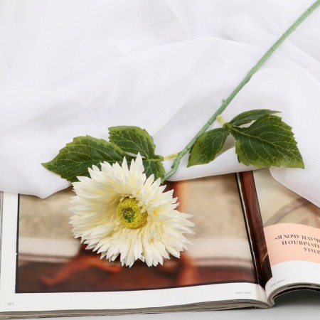 Artificial flowers "Tensor" 46x10 cm, white