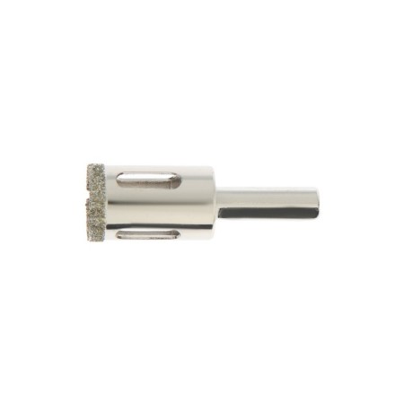 Diamond drill on glass and ceramics of the tundra, trihedral shank, 22 x 65 mm-1