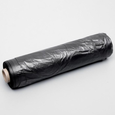 A set of packages of packing, black, on a sleeve 24 x 37 cm, 8 microns, 400 pcs.