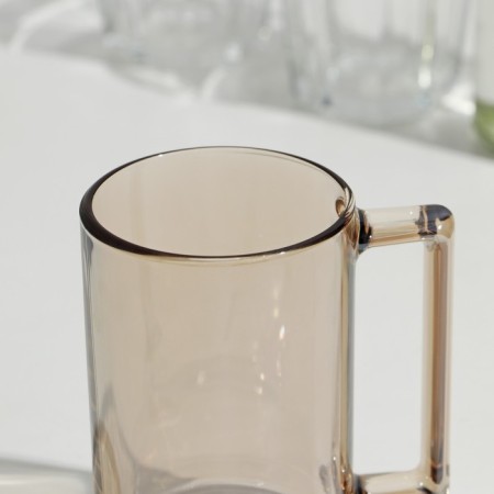 Glass mug "Fitness. Gold honey ", 320 ml-5