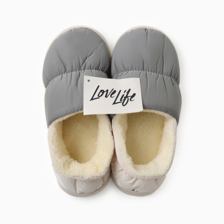 Male slippers, size 44-45, gray color-3