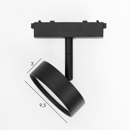 TRUKOL LOMK ULTRA "MEENSI" LED 9W 3000K-5700K CRI90 Black-10