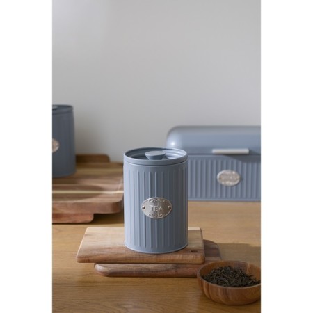 Set of storage cans Smart Solutions Zinco, Gray Color, 1.2 l-1