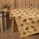 Bath sheet "with light steam" 150x180 cm, cotton waffle leaf