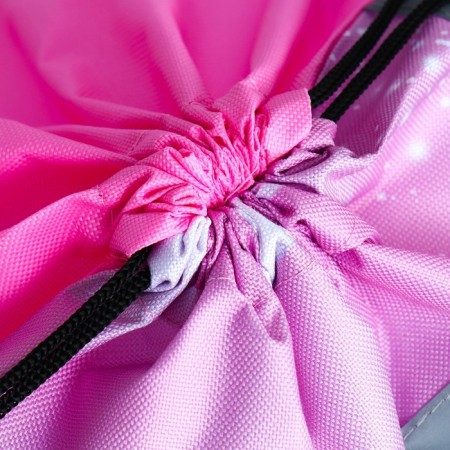 A bag for shoes with a reflective element "Rainbow unicorn" 30 x 40 cm-5