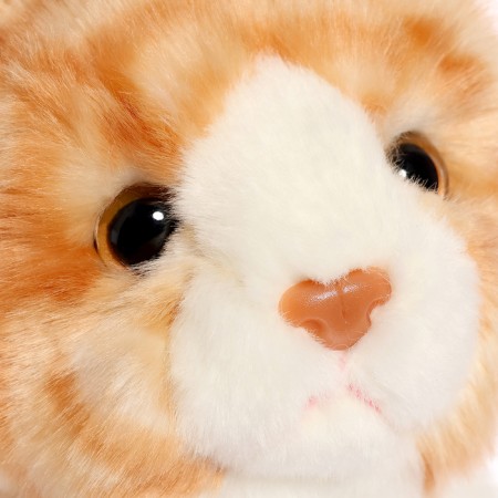 Soft toy "Kitty red striped" sedentary, 25 cm-4